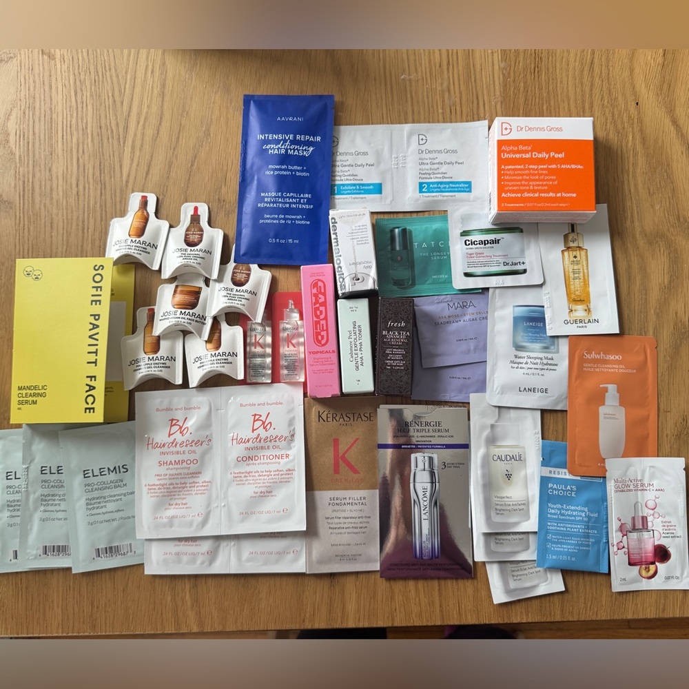 Huge bundle of skincare and haircare